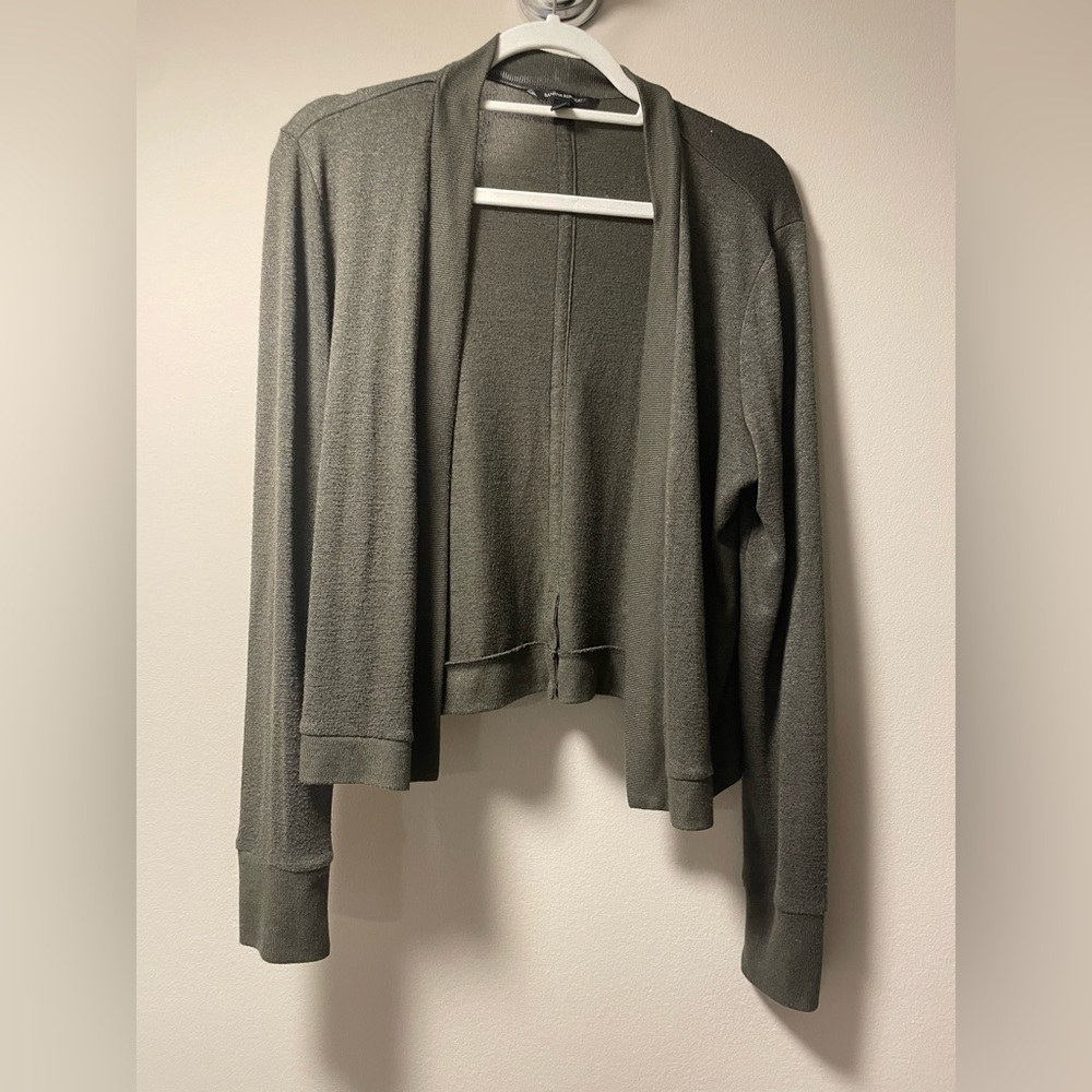 Banana Republic Green Cardigan